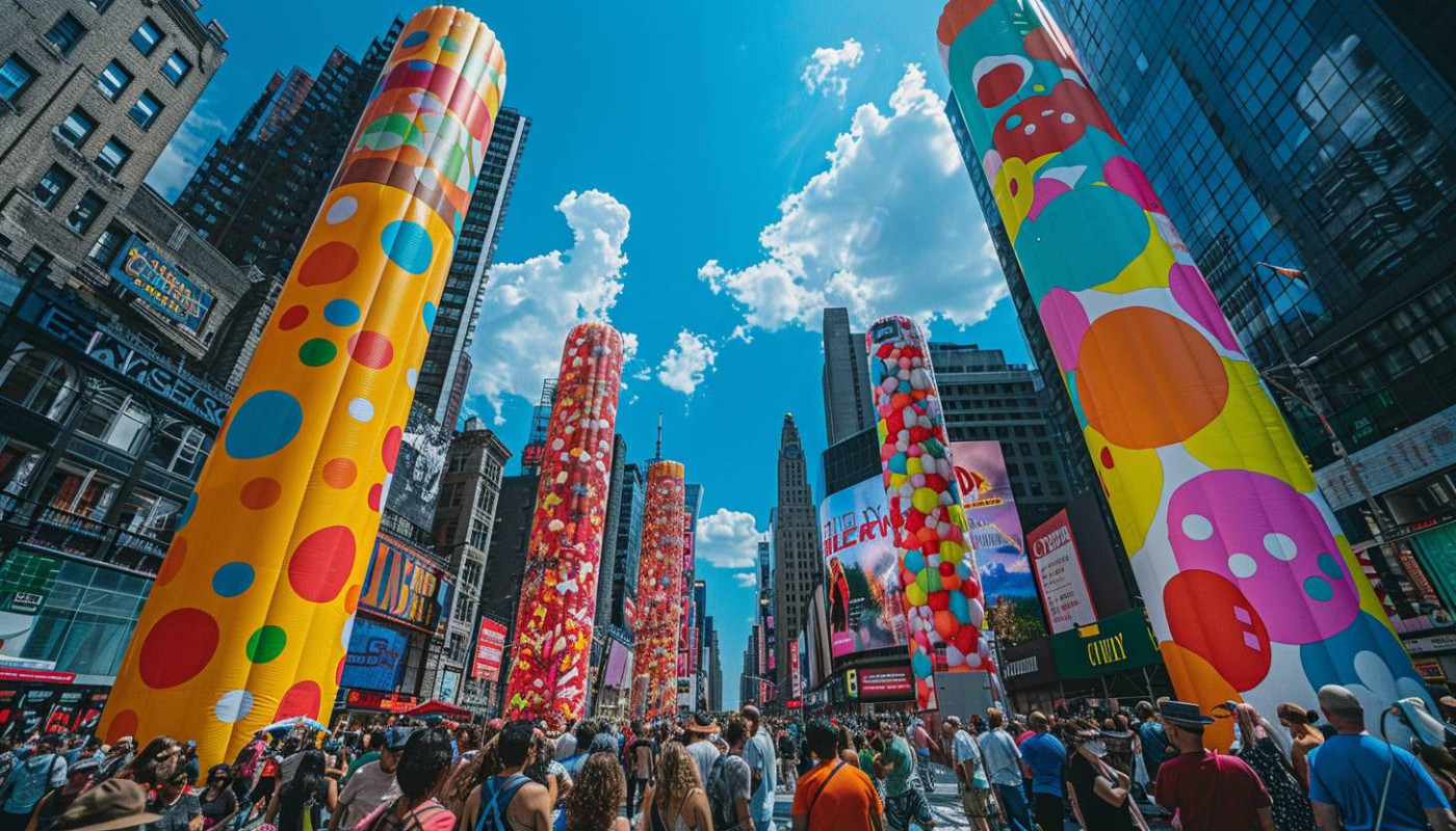 Comment les structures gonflables révolutionnent la publicité extérieure
